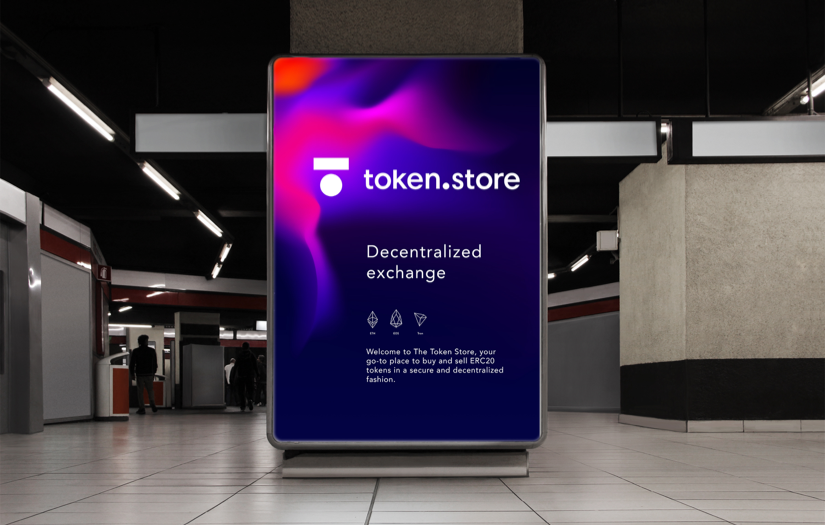 Interface and identity for fully trustless Ethereum based exchanges Token.store screenshot 1
